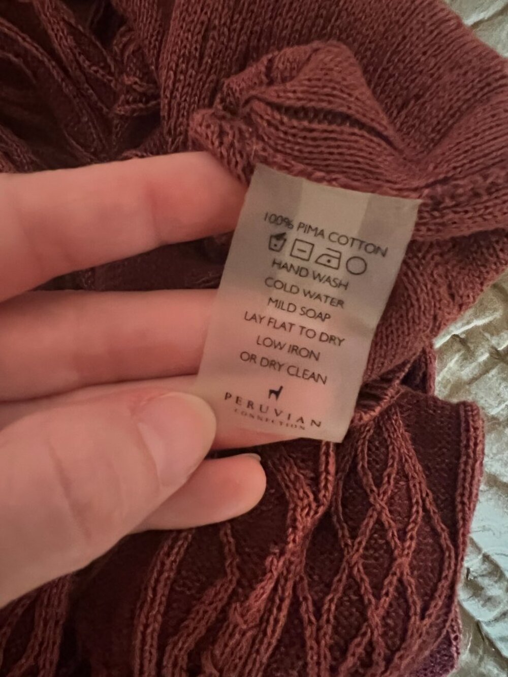 Peruvian Connection Peplum Sweater - Picture 6 of 6